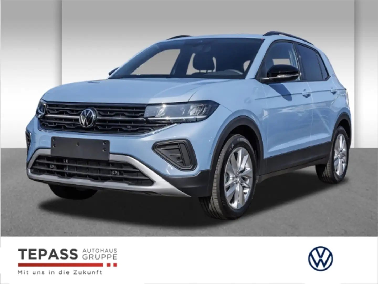 Volkswagen T-Cross 1.0 TSI Goal NAVI LED DAB Grün - 1