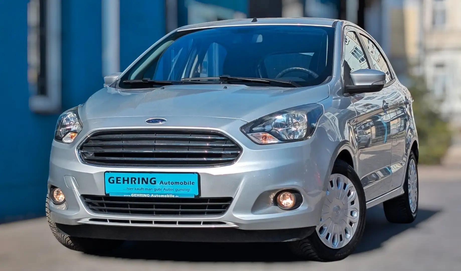 Ford Ka/Ka+ KA+ Cool & Sound 66TKm 5 Türen Klima 1te Hand Silber - 1