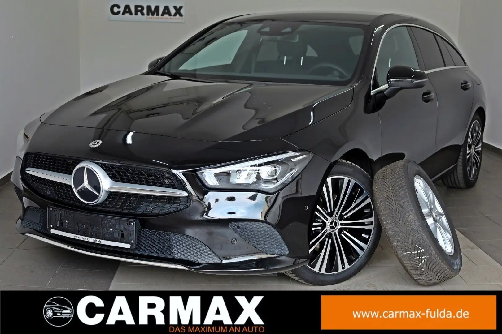 Mercedes-Benz CLA 200 Leder,Navi,LED,Kamera,SH,SR+WR Schwarz - 1