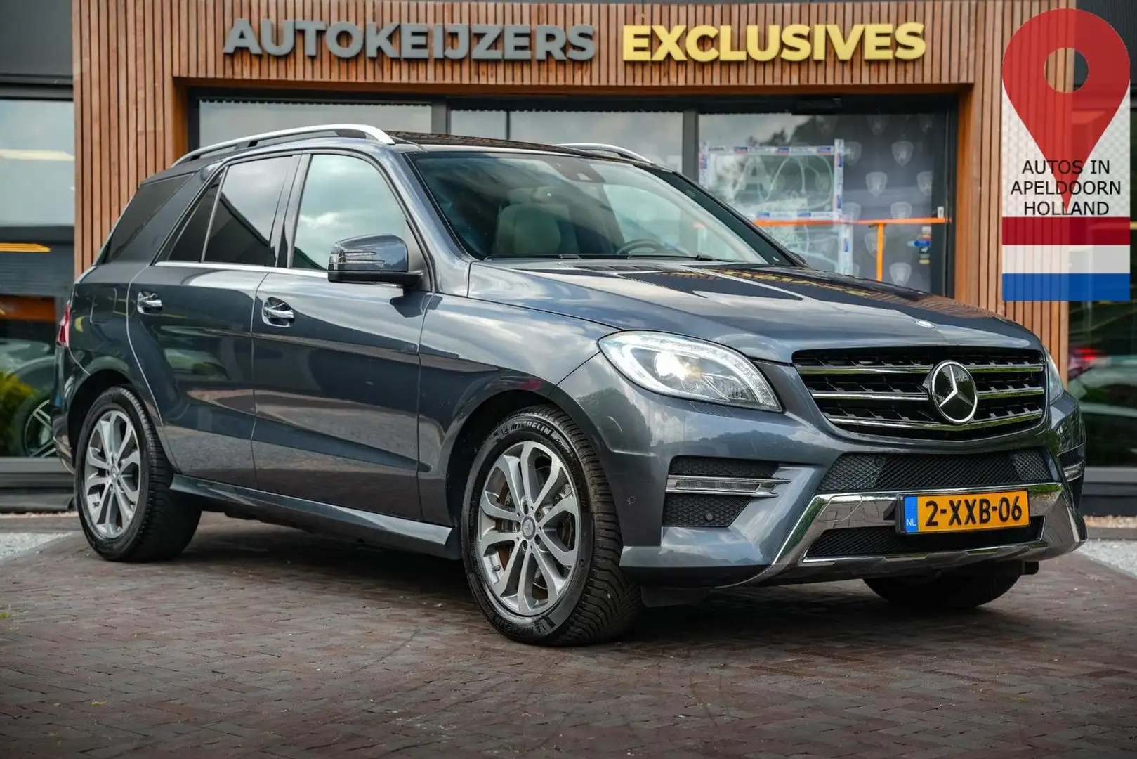 Mercedes-Benz ML 500 M-klasse AMG panorama dach Adapt. Cruise Gris - 1
