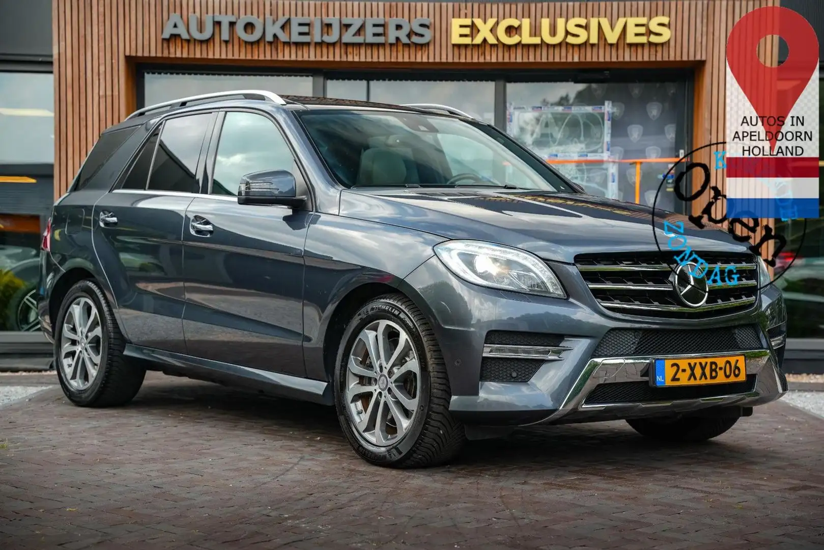 Mercedes-Benz ML 500 M-klasse AMG panorama dach Adapt. Cruise Gris - 1