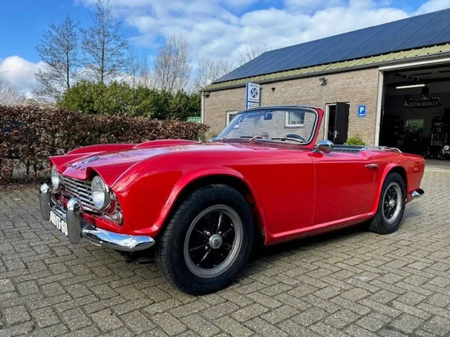 Triumph TR4 1961 Rojo - 2