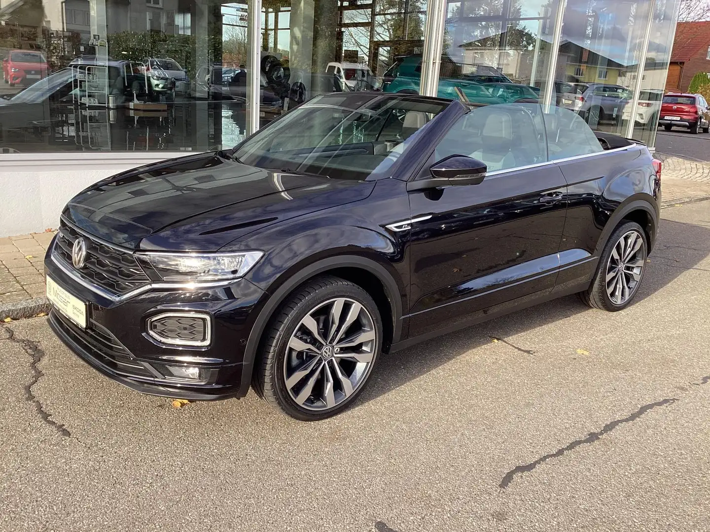 Volkswagen T-Roc Cabriolet 1.5 TSI DSG R-Line/ACC/Navi/AHK Noir - 1