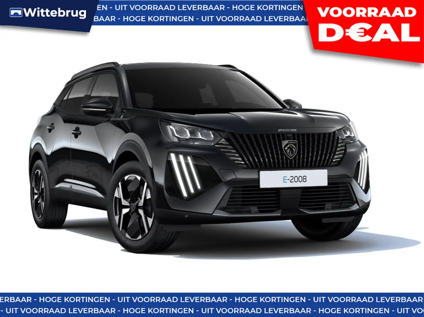 Peugeot e-2008 EV Allure 50 kWh GRATIS WALLBOX LAADPAAL - WARMTEP Grijs - 1