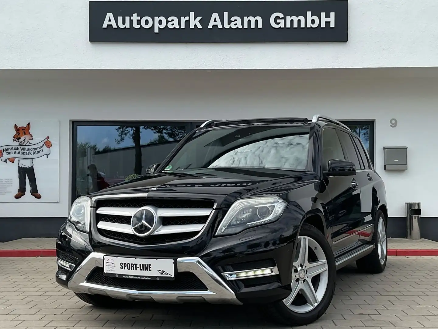 Mercedes-Benz GLK 350 CDI BlueEff.4M.AUT. Pano Navi AMG Line Negru - 1