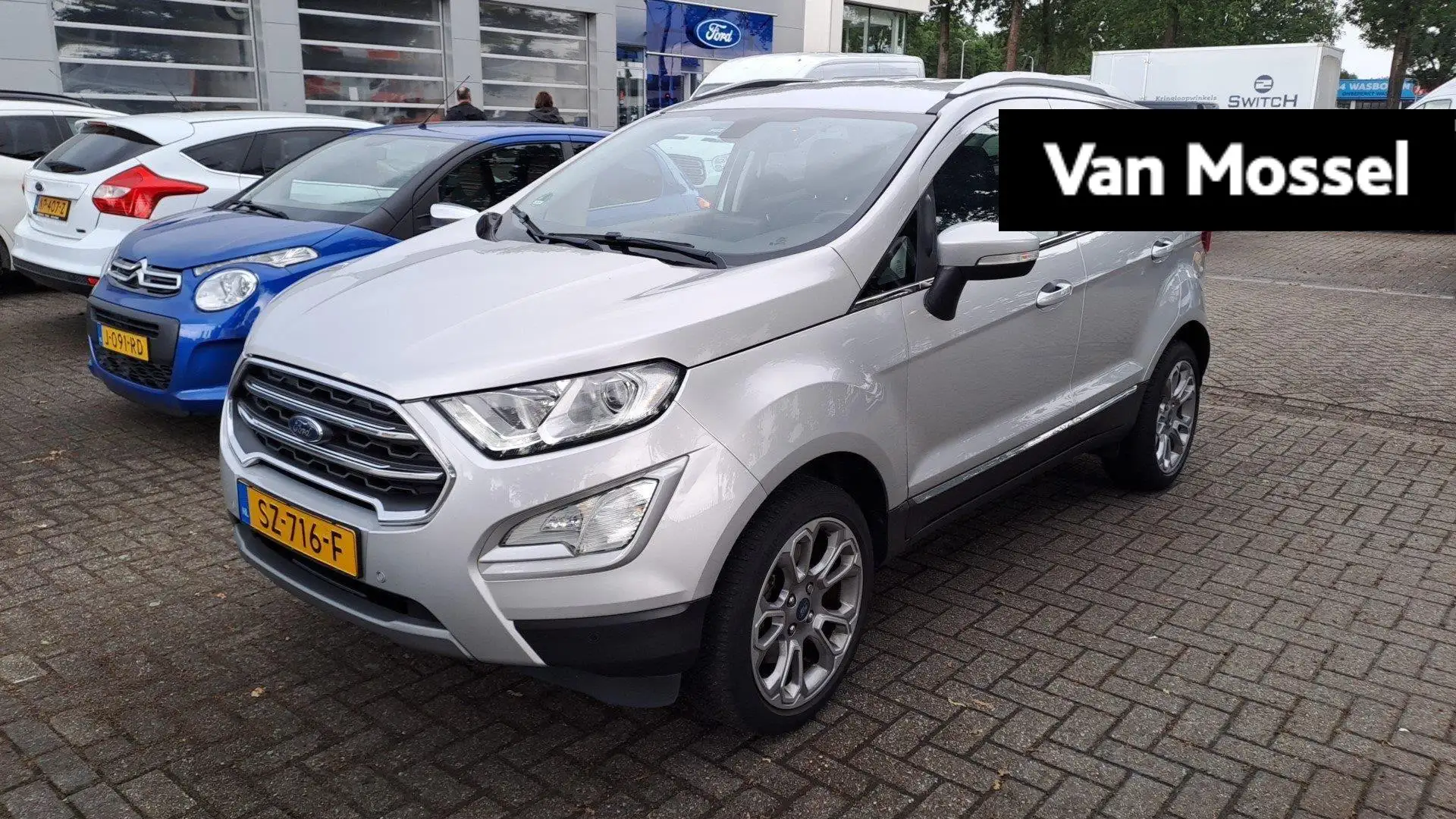 Ford EcoSport 1.0 EcoBoost Titanium Trekhaak | LMV | Apple carpl Grijs - 1