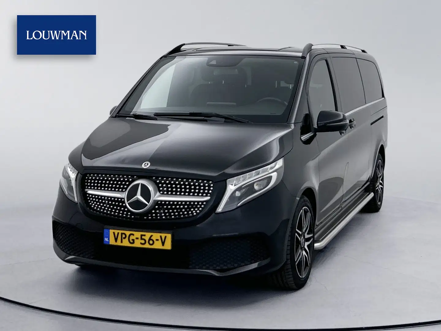 Mercedes-Benz V 250 250d Extra Lang DC Leder Dubbele cabine Elektrisch Zwart - 1
