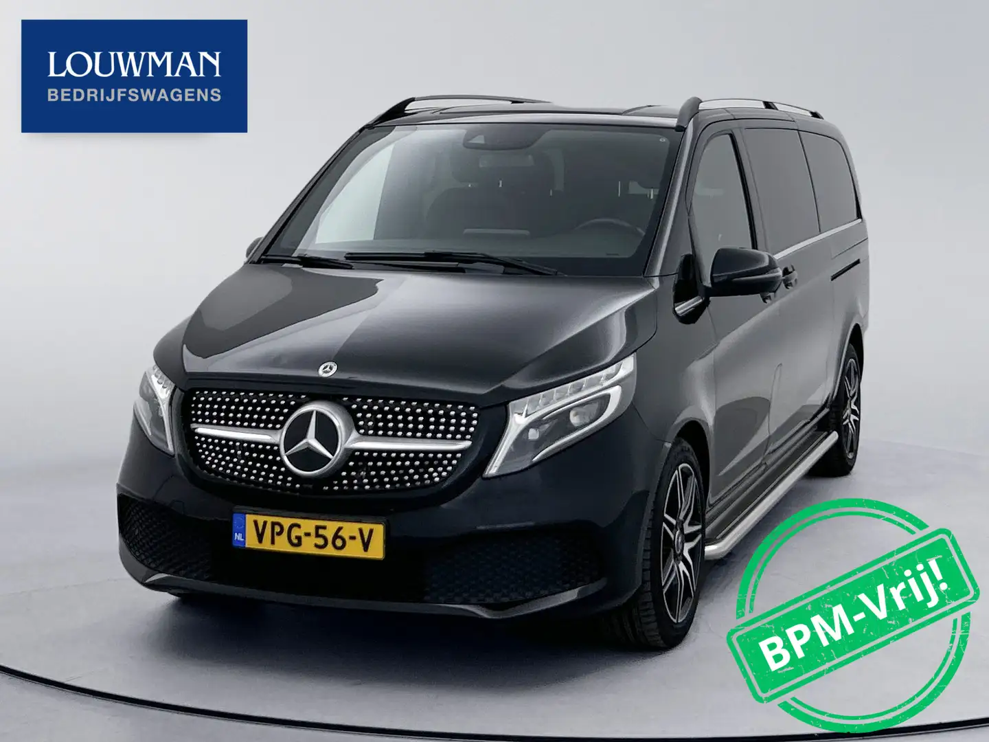 Mercedes-Benz V 250 250d Extra Lang DC Leder Dubbele cabine Elektrisch Černá - 1