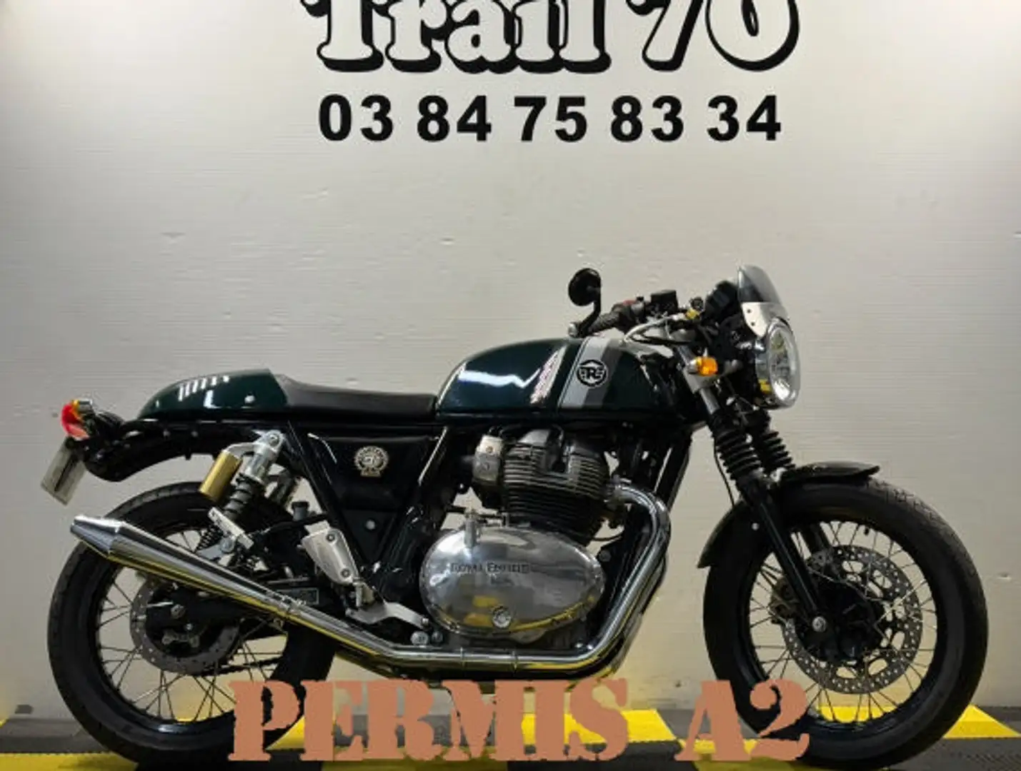 Royal Enfield Continental GT Verde - 1