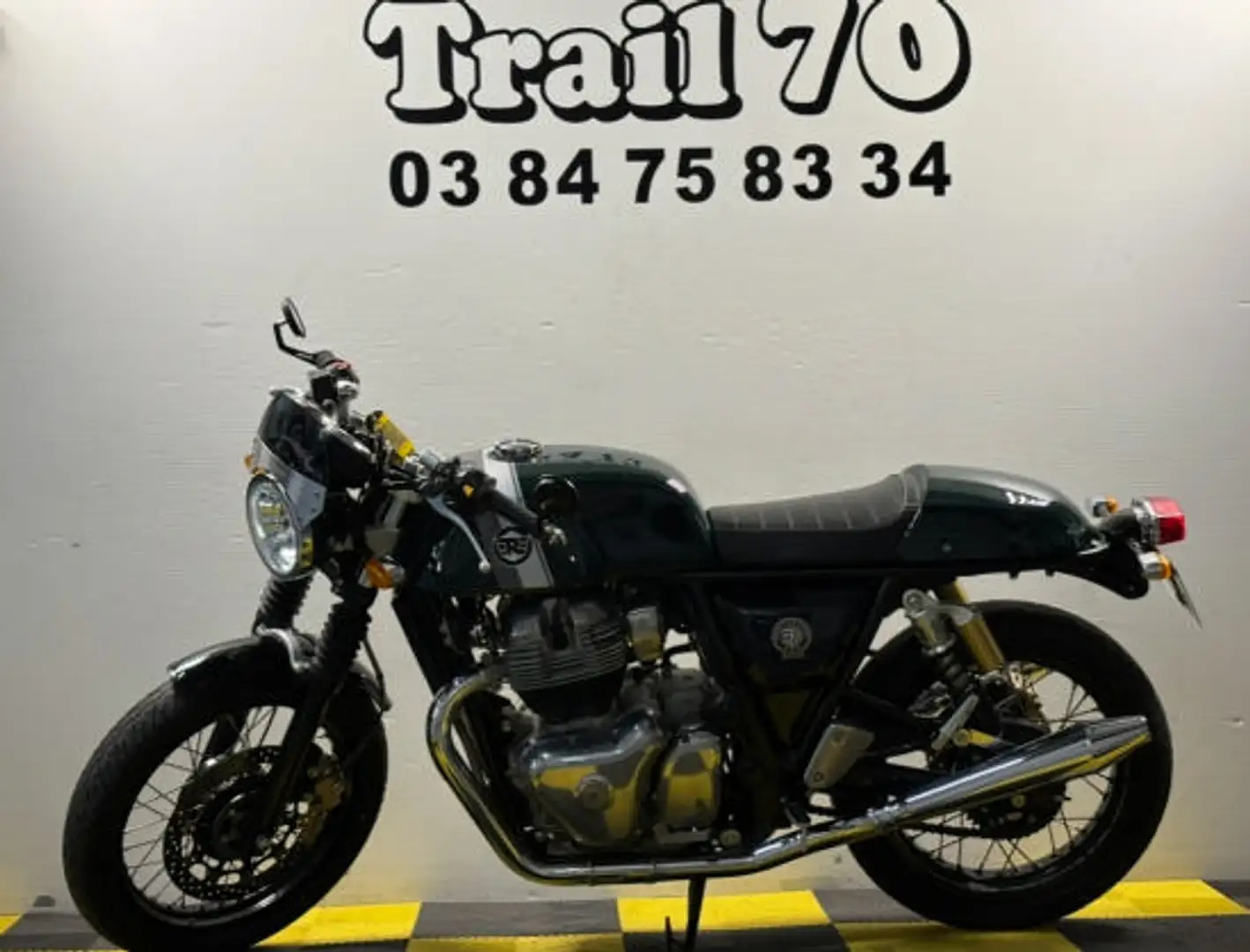 Royal Enfield Continental GT Verde - 2