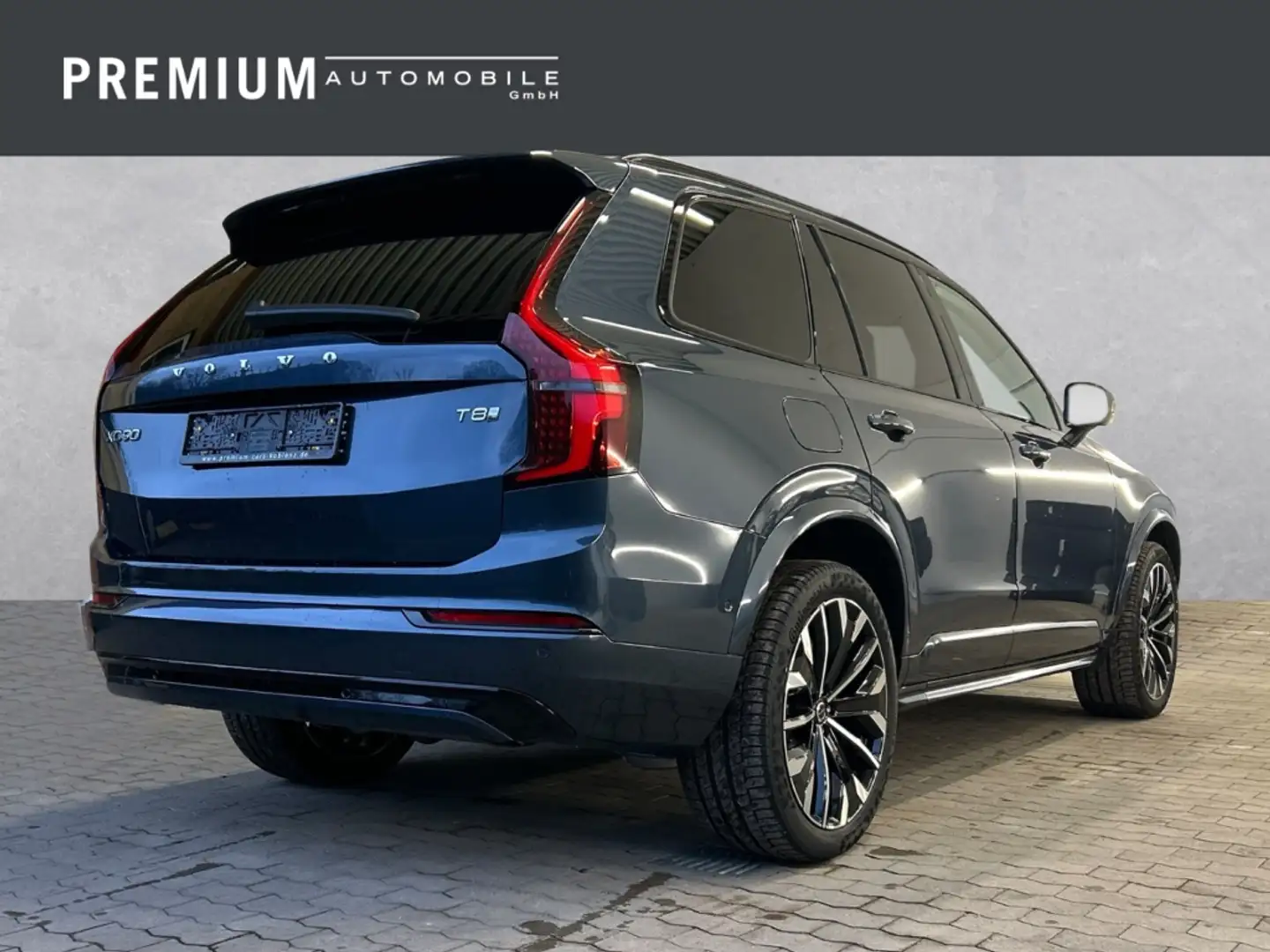 Volvo XC90 Plus Dark Recharge Plug-In Hybrid AWD 7-Sitzer HUD Blau - 2