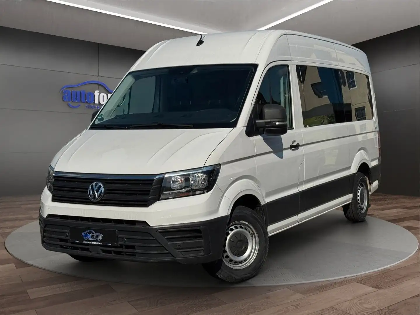 Volkswagen Crafter L2H2 mittellang Hochdach RAMPE°FAHRTRAGE Blanc - 1
