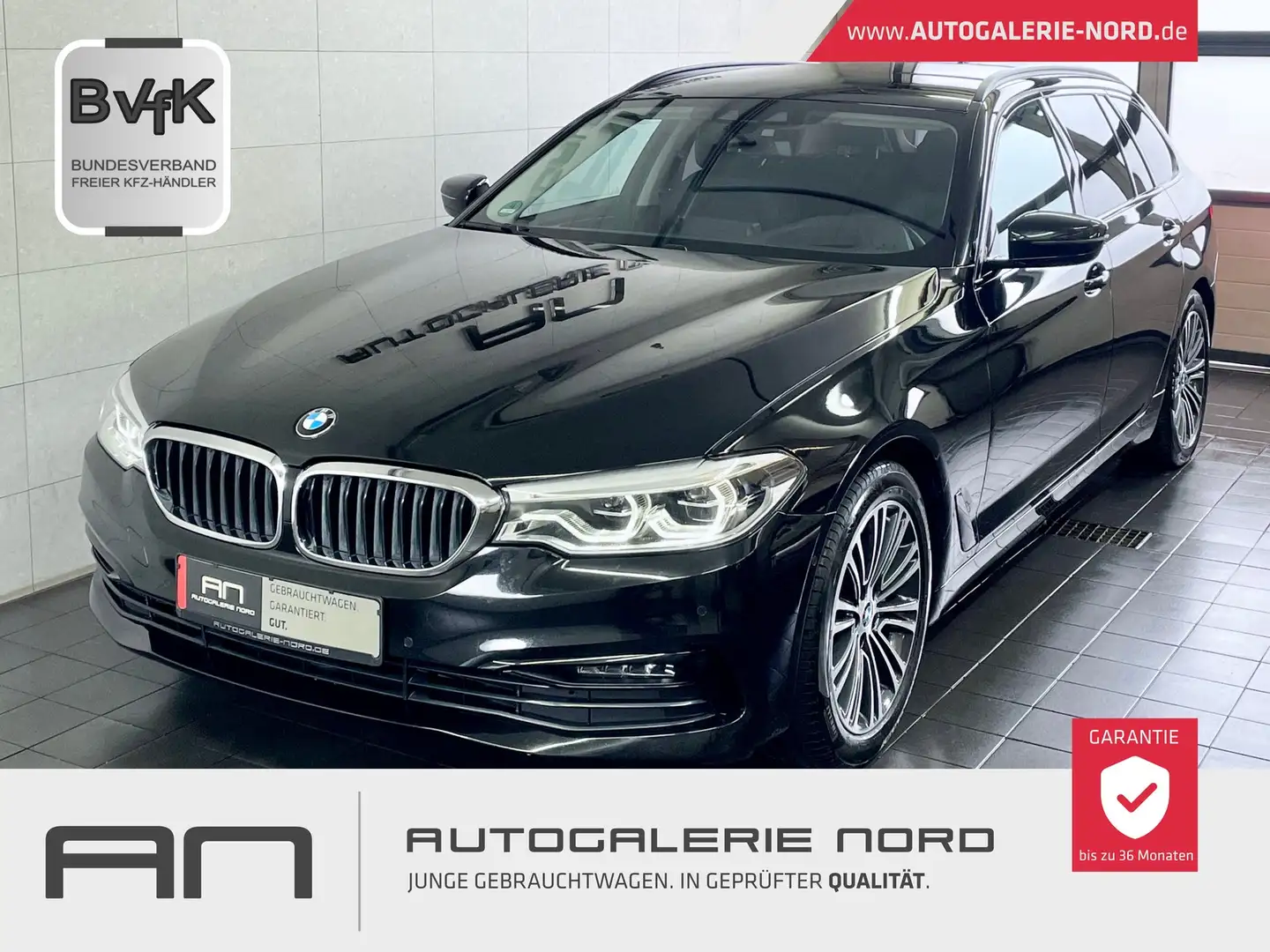 BMW 525 d Sport Line adap. LED+Inno+HuD+Shadow+Ambiente Negro - 1