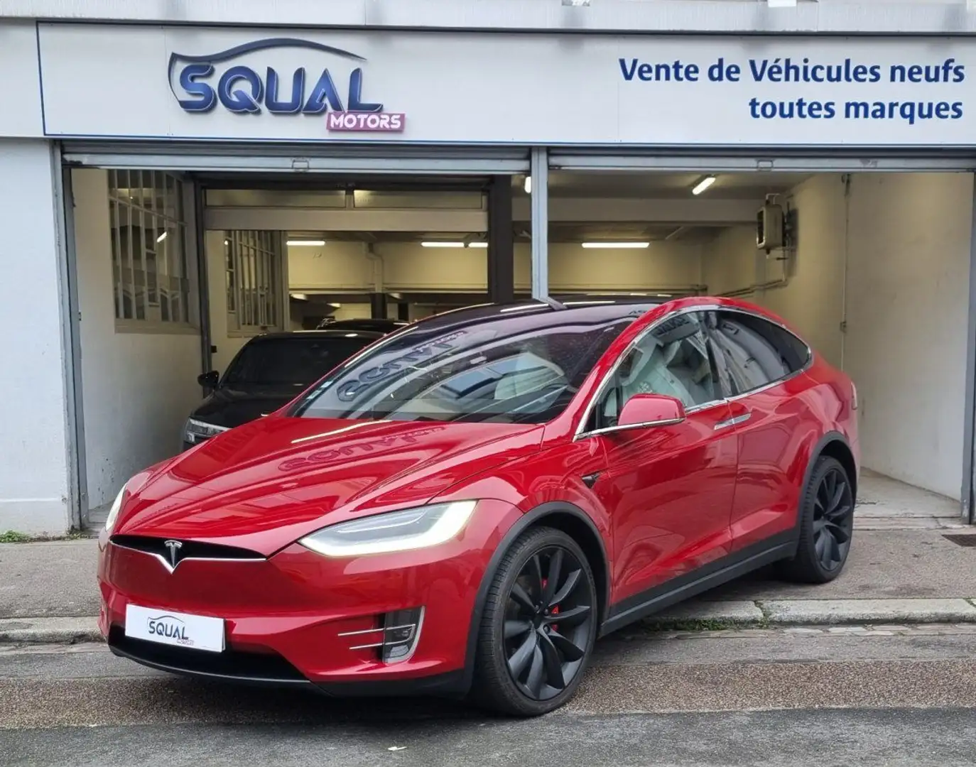 Tesla Model X Performance Ludicrous plus Raven Červená - 1