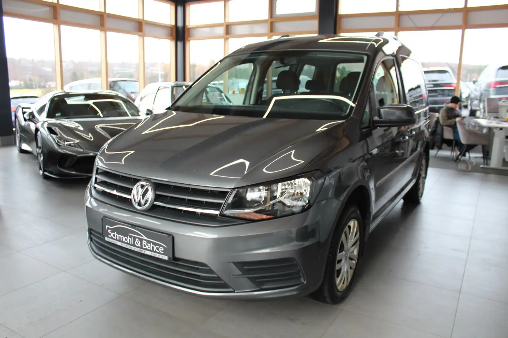 Volkswagen Caddy 1.4 TSI Trendline BMT*5.SITZER*NAVI*PDC* Grau - 1