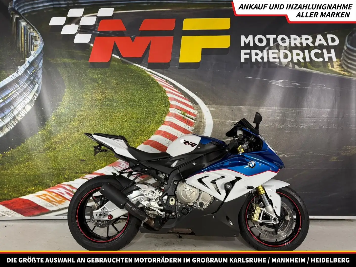 BMW S 1000 RR EURO3 [MOTORSPORT|REIFEN+SERVICE+HU NEU] Biały - 1