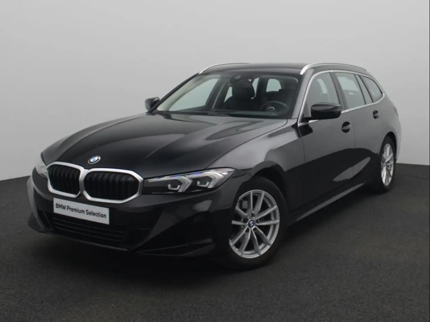 BMW 318 FACELIFT - LEDER - AUTOMAAT - Zwart - 1