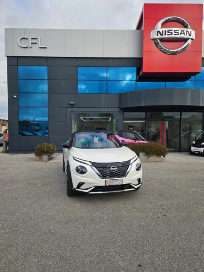 Nissan Juke 1.6 HEV Premiere Edition Blanc - 1