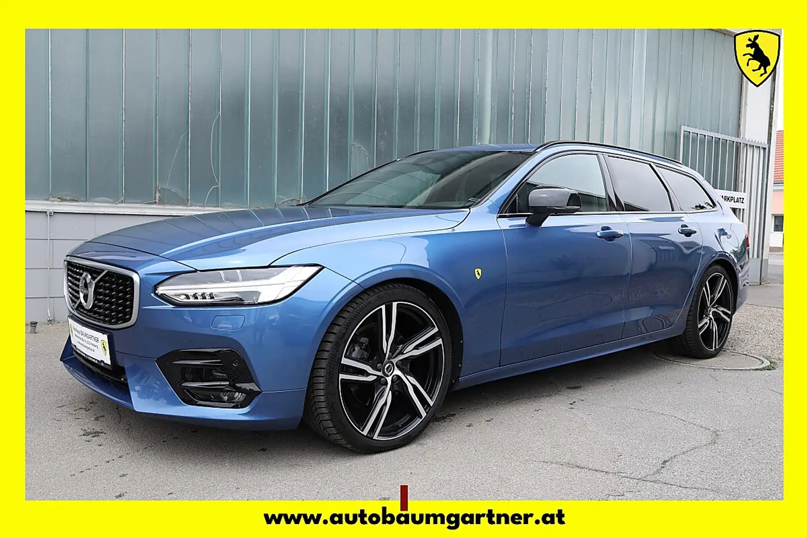 Volvo V90 D4 AWD R-Design Anhängevorrichtung Blau - 1