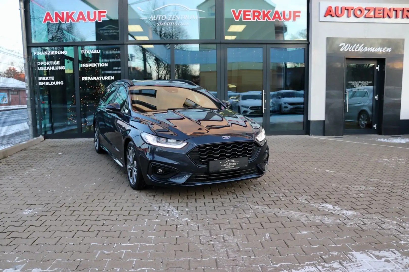 Ford Mondeo EcoBlue ST-Line Allrad AHK Standhzg Blau - 1