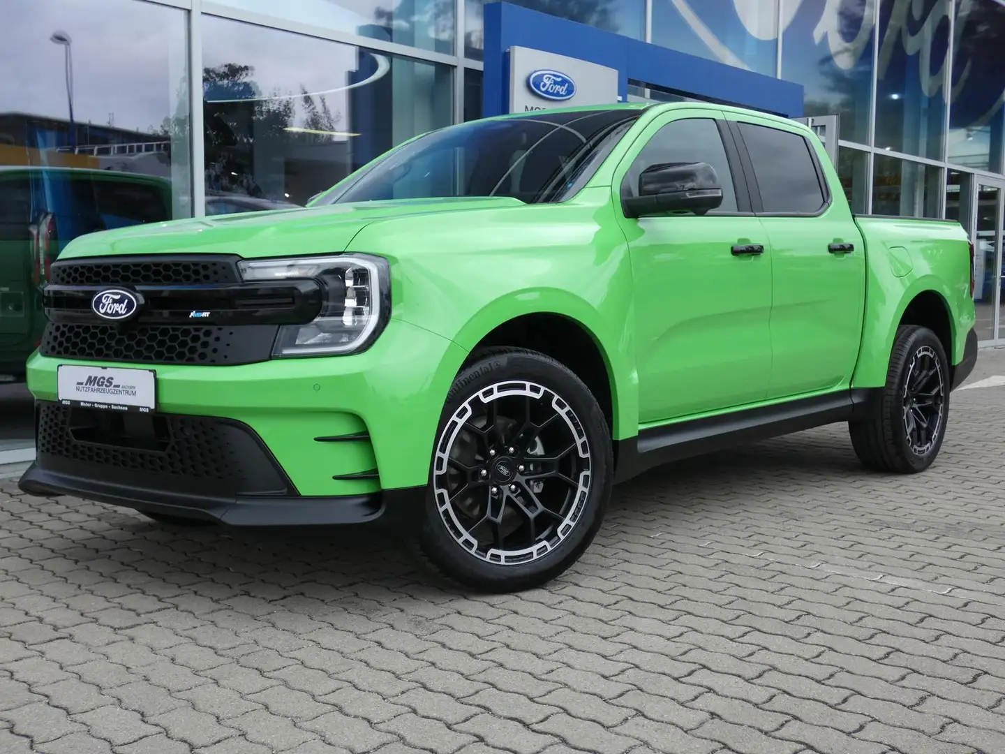 Ford Ranger 3.0 EcoBlue MS-RT e-4WD Doppelkabine Metallic Gelb - 2