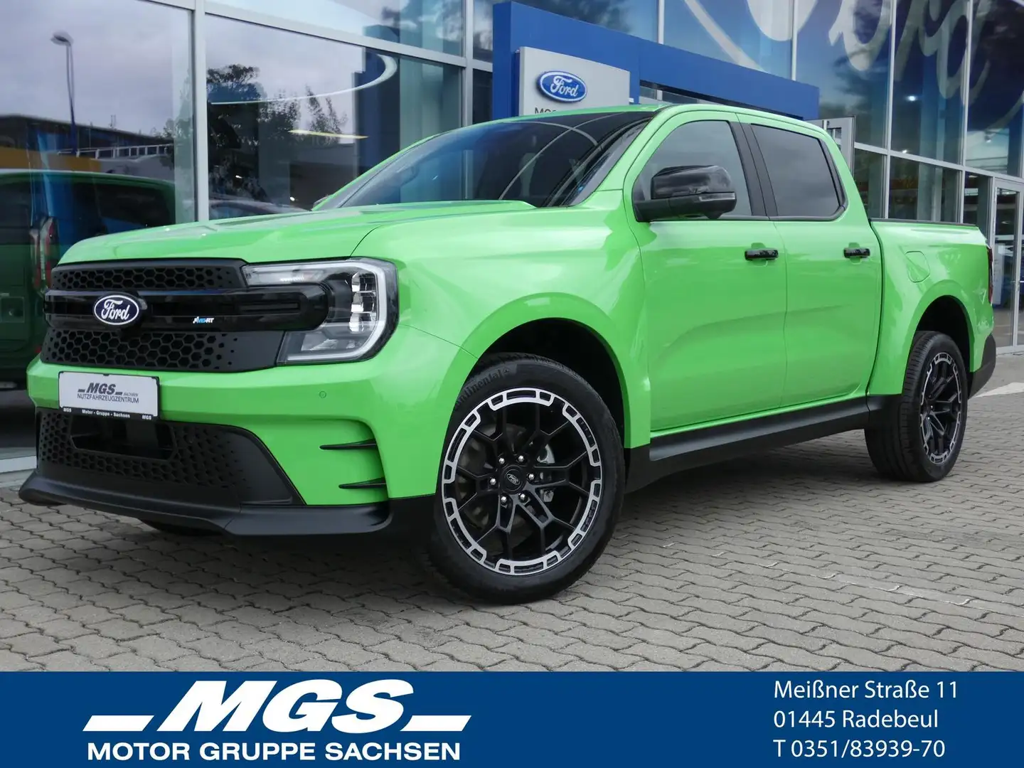 Ford Ranger 3,0 EcoBlue MS-RT Jaune - 1