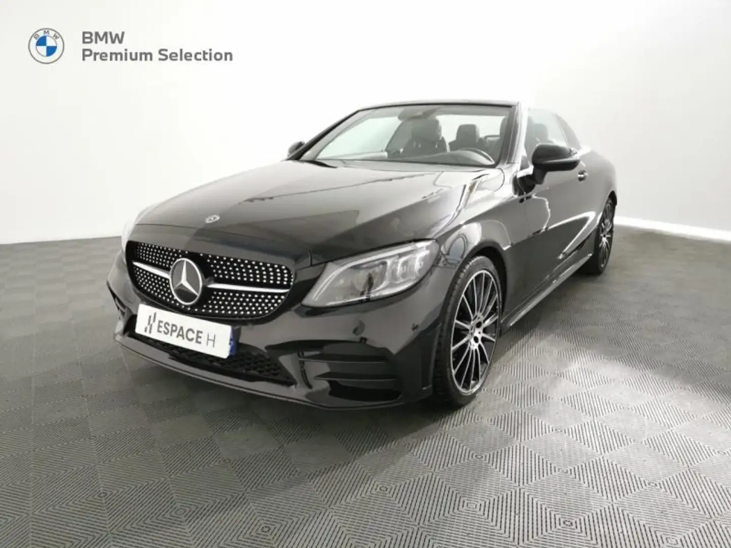 Mercedes-Benz C 220 220 d 194ch AMG Line 9G-Tronic 10cv Noir - 1