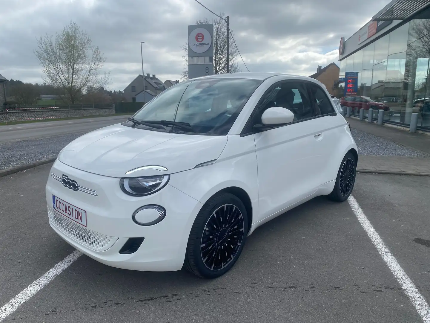 Fiat 500e ICON 42KWH CAPLAY GARANTIE Wit - 1
