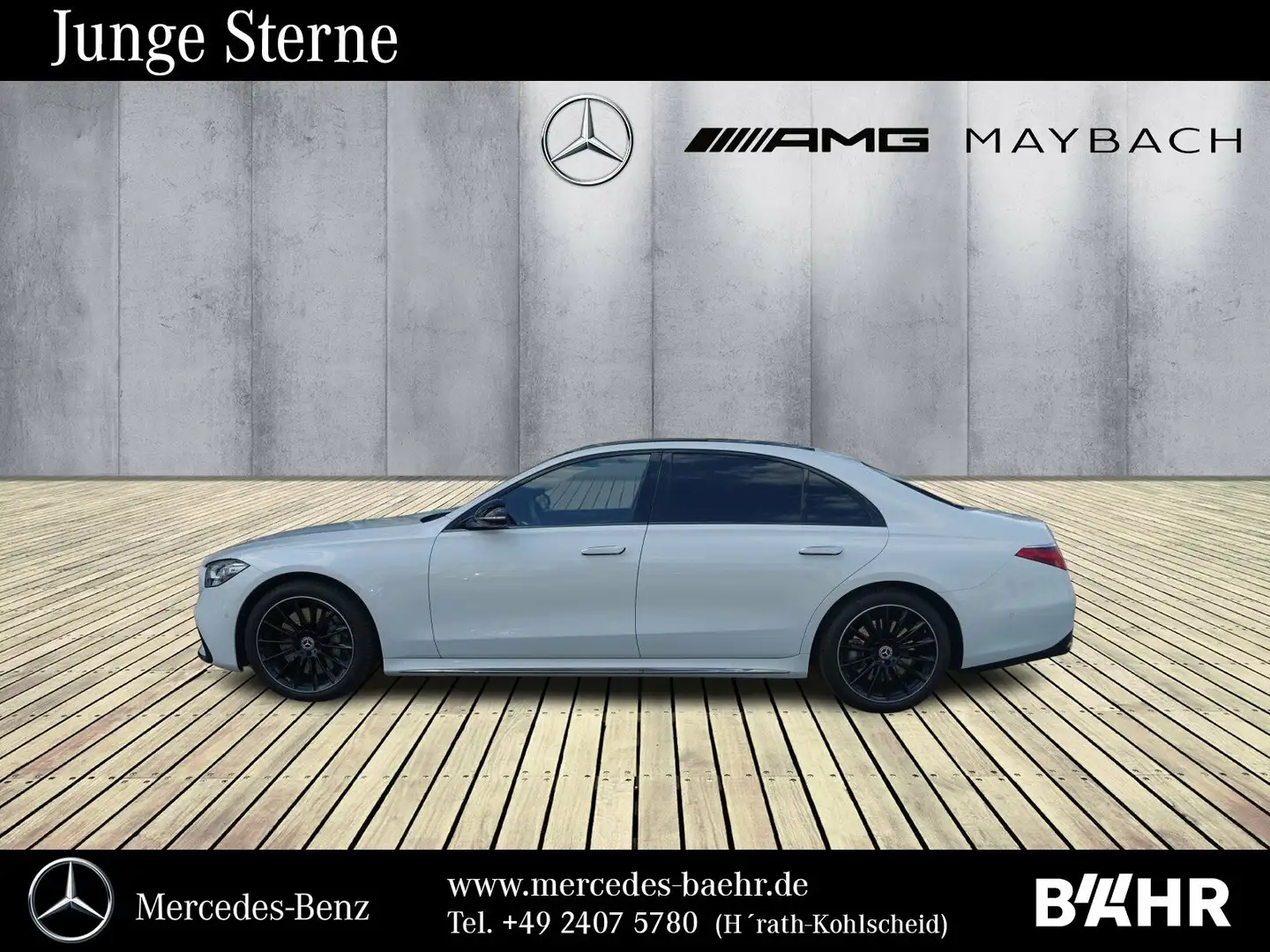 Mercedes-Benz S 580 S 580 4M lang AMG/Burmester3D/Pano/Airmatic/20" Weiß - 2
