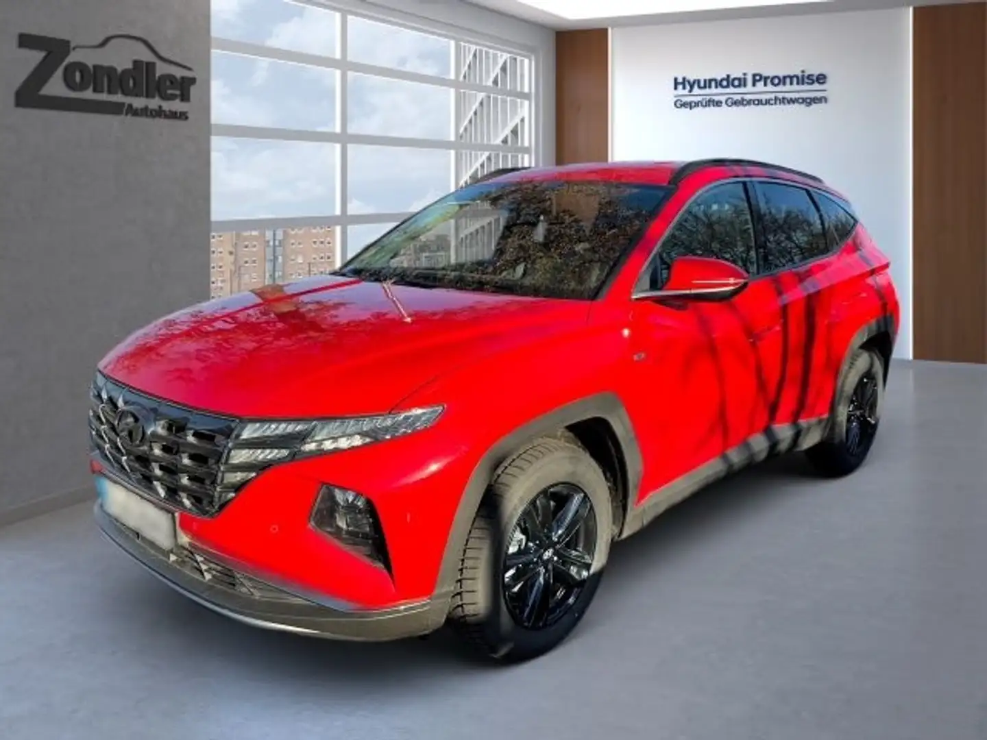 Hyundai TUCSON Trend Mild-Hybrid 1.6 Turbo 2WD TREND Assist.-Pake Rojo - 1