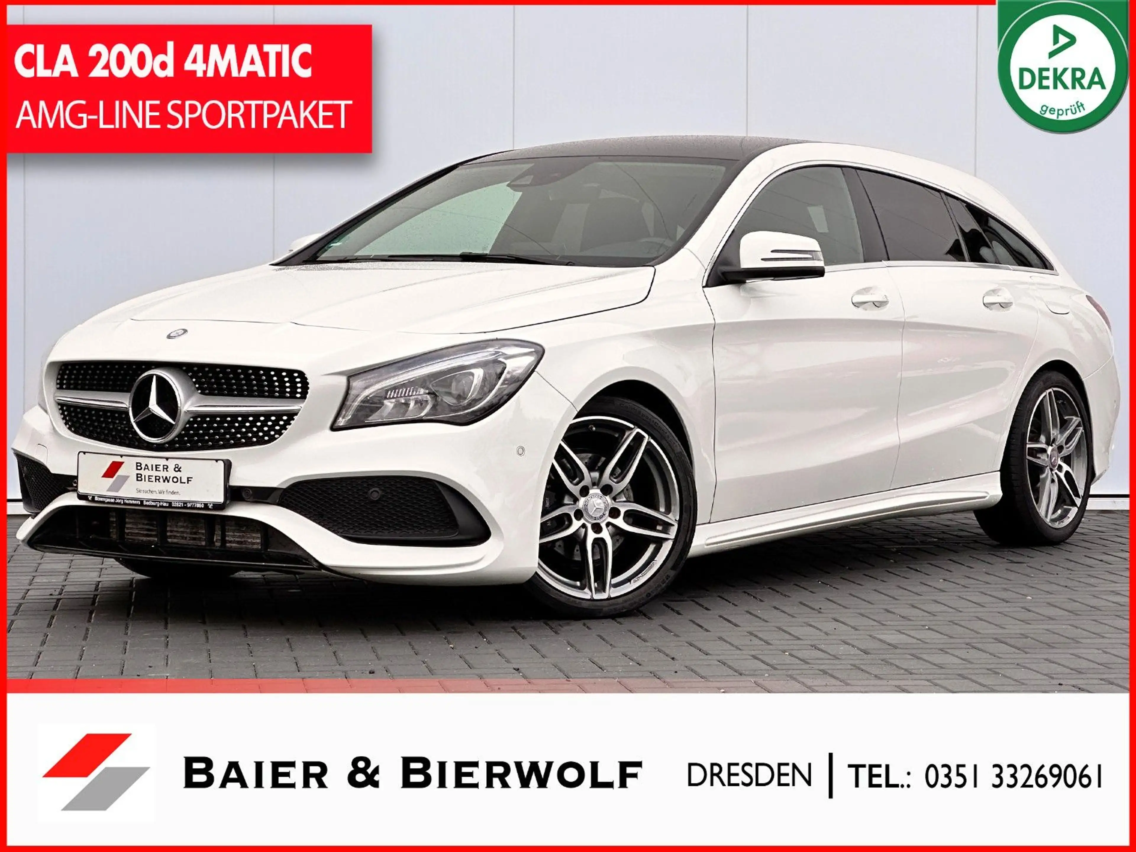 Mercedes-Benz CLA 200 d Shooting Brake 4MATIC AMG-LINE LED RFK