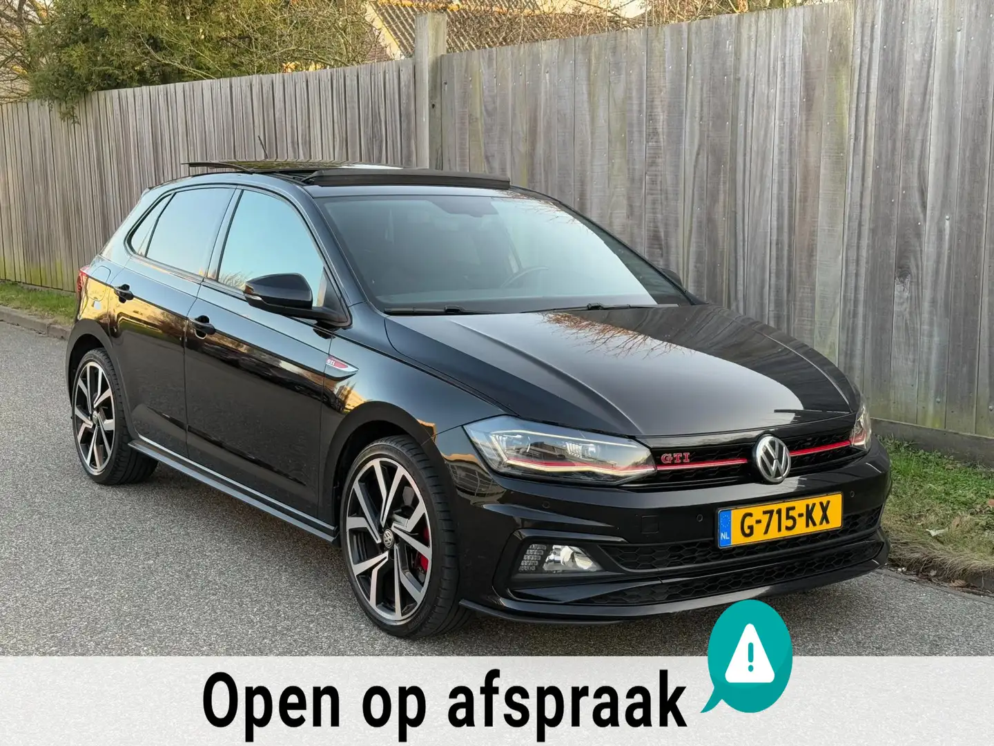 Volkswagen Polo GTI 2.0 TSI DSG Pano|LED|Digital Dash|NAP! Noir - 2