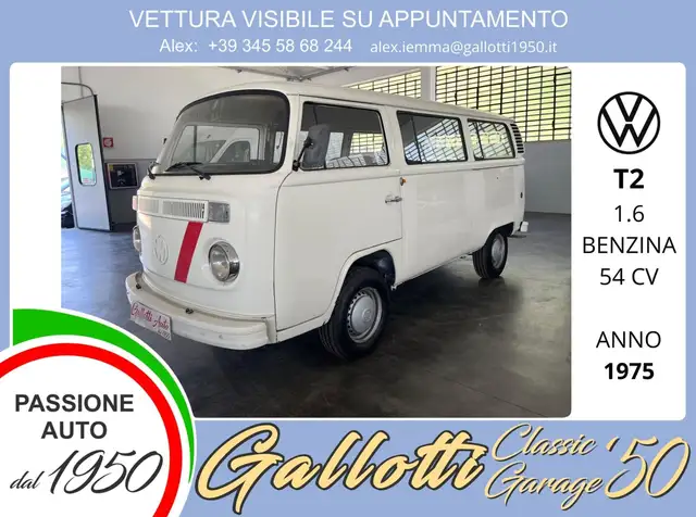Volkswagen T2 9posti 1.6 benzina 54cv