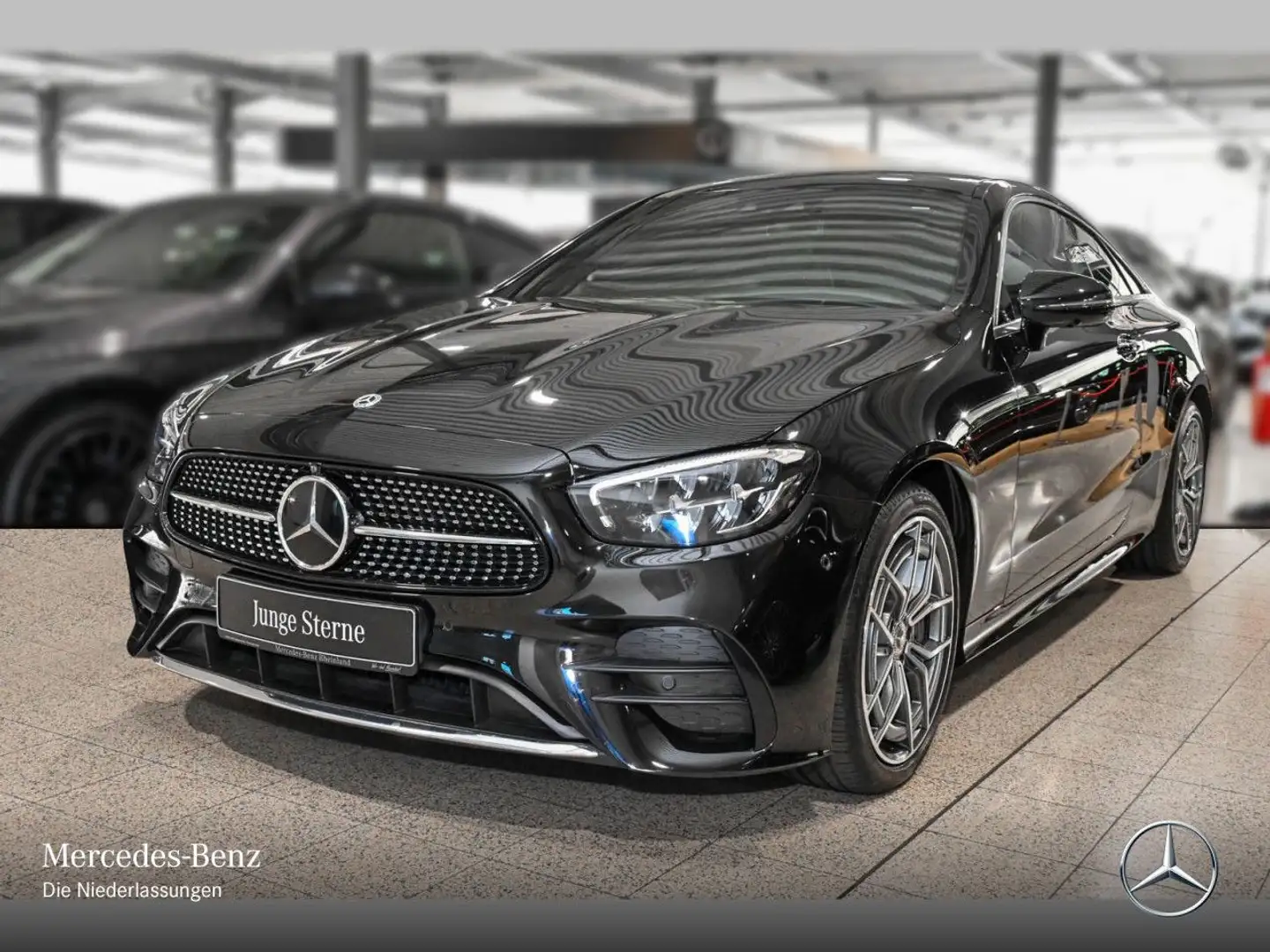 Mercedes-Benz E 450 Coupé 4M AMG+PANO+360+LED+FAHRASS+19"+9G Noir - 2