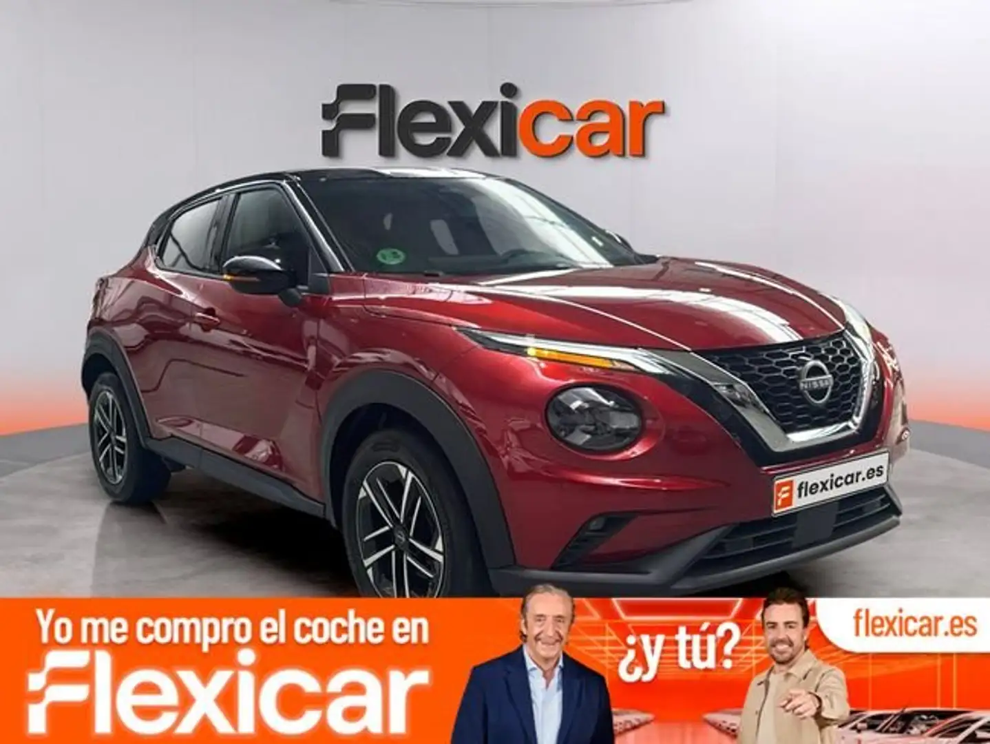 Nissan Juke 1.0 DIG-T N-Connecta 4x2 DCT 7 84kW Rojo - 1