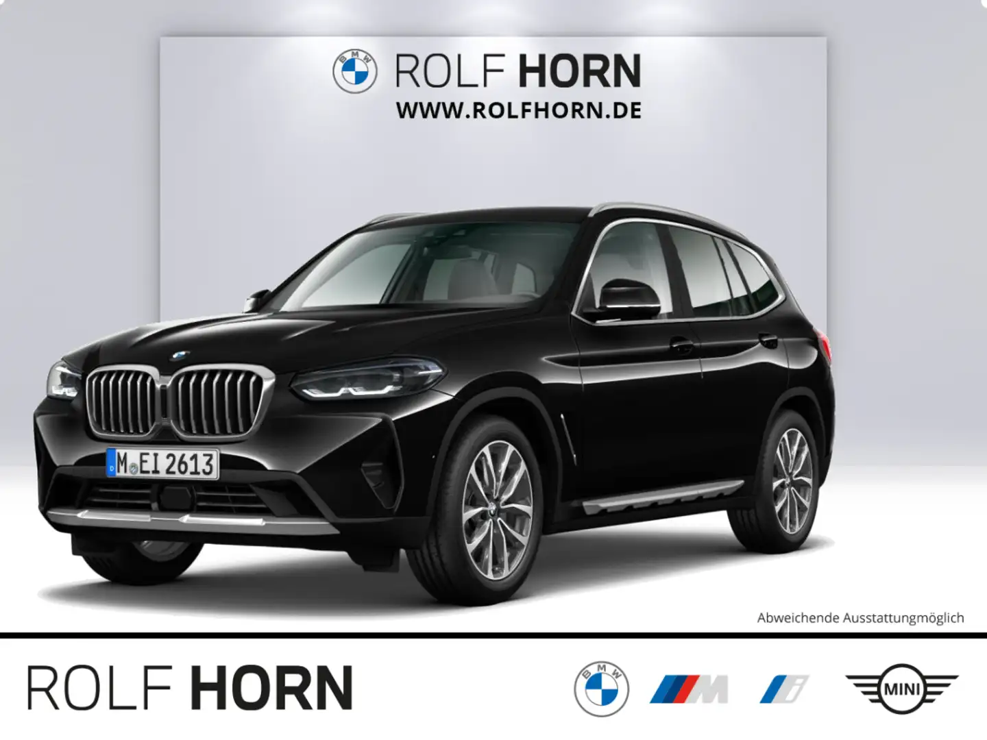 BMW X3 xDrive20i Navi RKamera LED Sitzhzg. 19" Klima Schwarz - 1