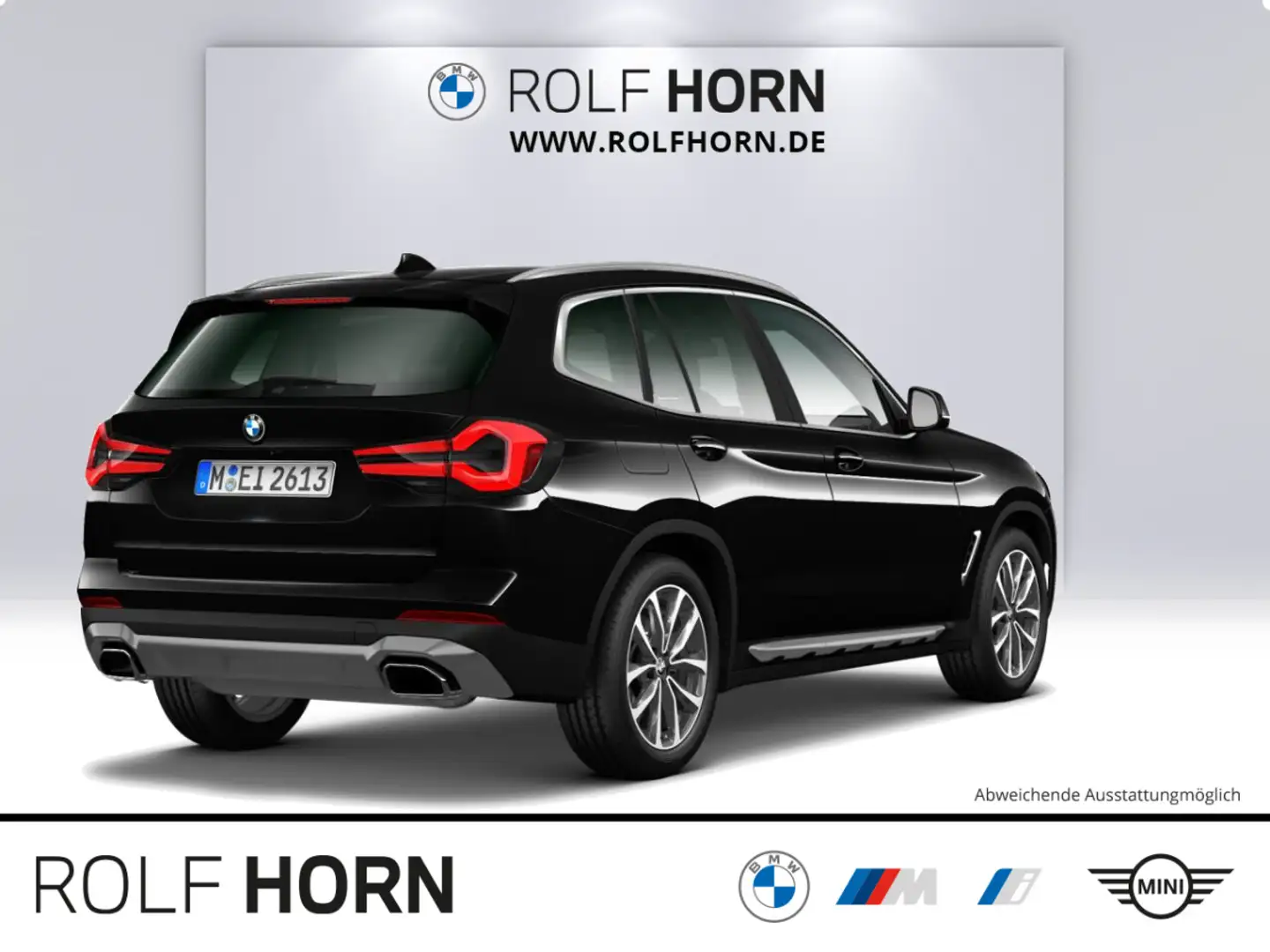 BMW X3 xDrive20i Navi RKamera LED Sitzhzg. 19" Klima Schwarz - 2