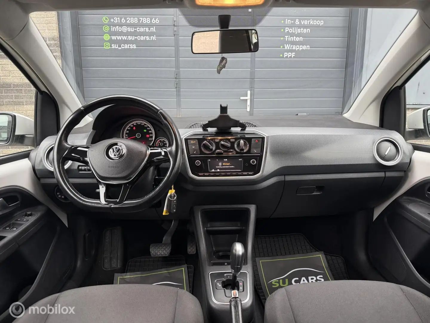 Volkswagen up! 1.0 BMT high Automaat|Stoelverw|Elek. Spiegel Wit - 2
