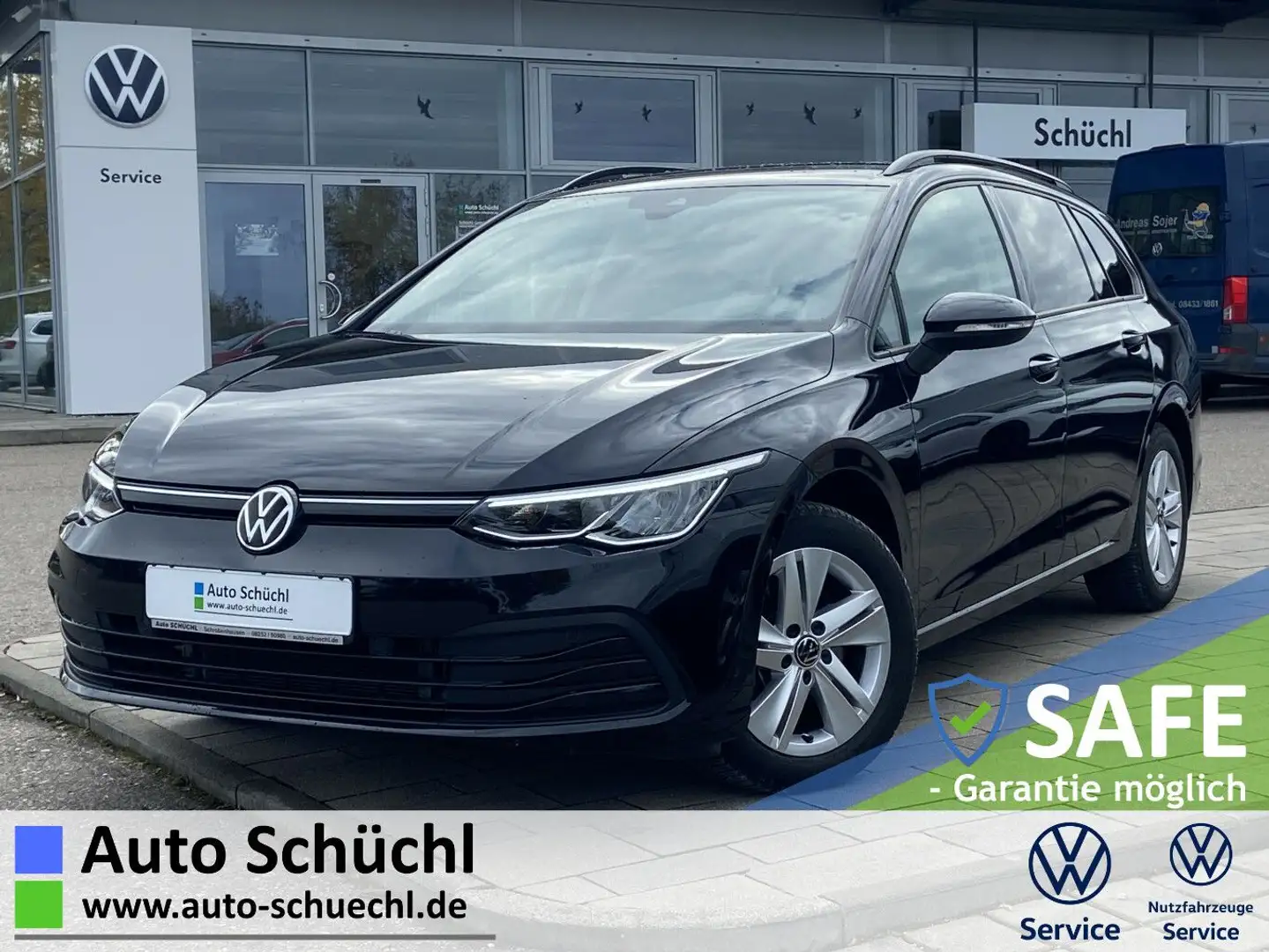 Volkswagen Golf Variant 2.0 TDI DSG LIFE NAVI+LED+AHK+APP-C Schwarz - 1