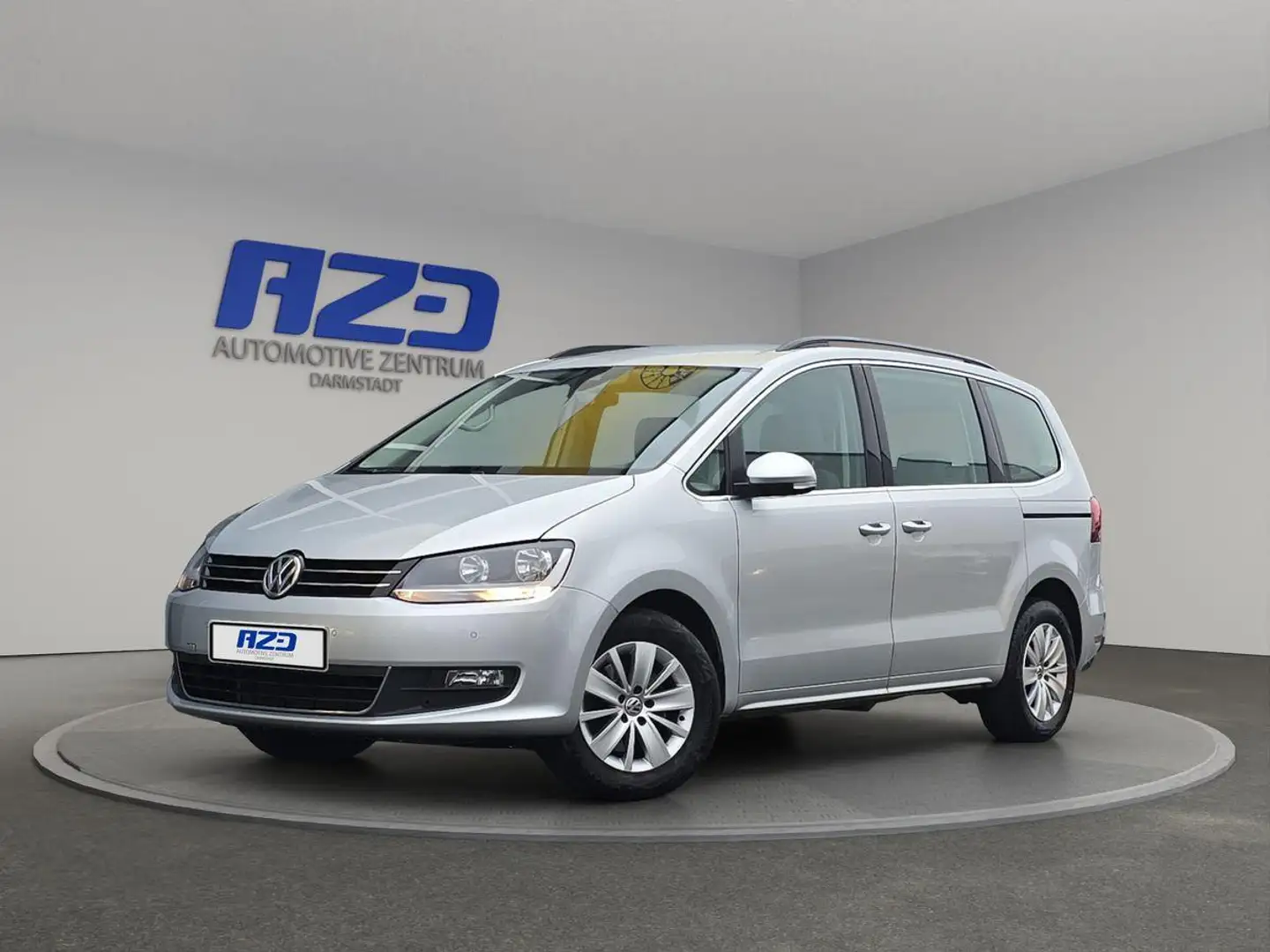Volkswagen Sharan 1.4 TSI AHK R.KAMERA NAVI 7SITZER ACC DYNAUDIO Argent - 1