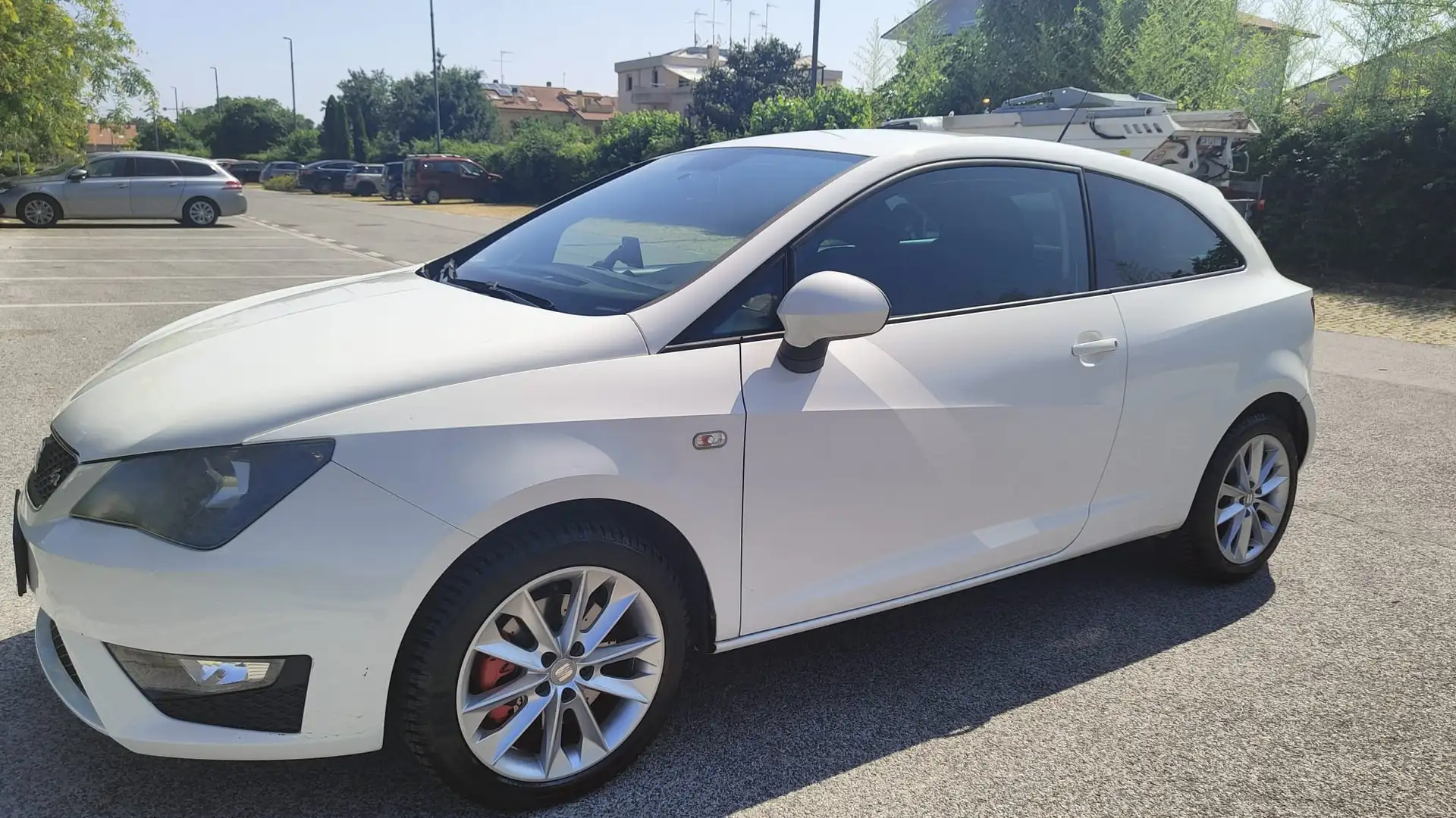 SEAT Ibiza Ibiza IV 2013 Berlina SC 1.6 tdi cr FR Bianco - 1