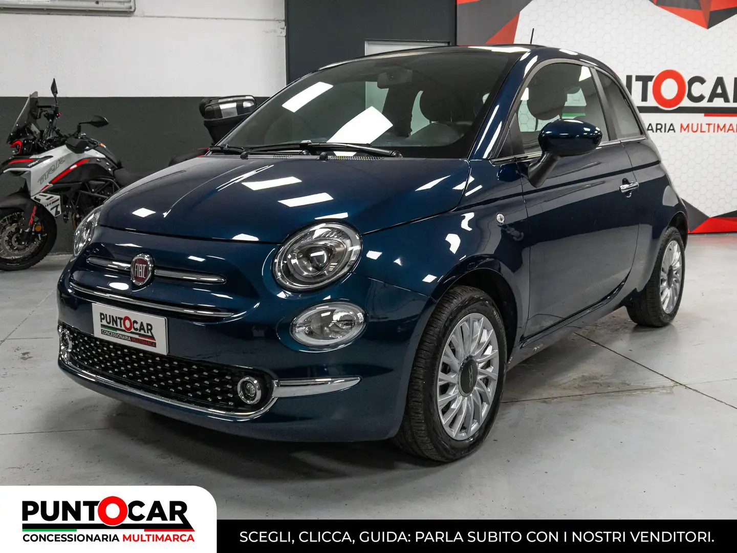 Fiat 500 1.0 Hybrid Dolcevita PROMO FLEX Blu/Azzurro - 1