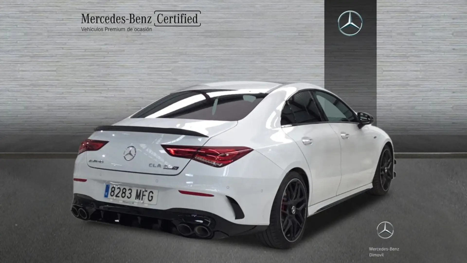 Mercedes-Benz CLA 45 AMG -SS S LINE Blanc - 2