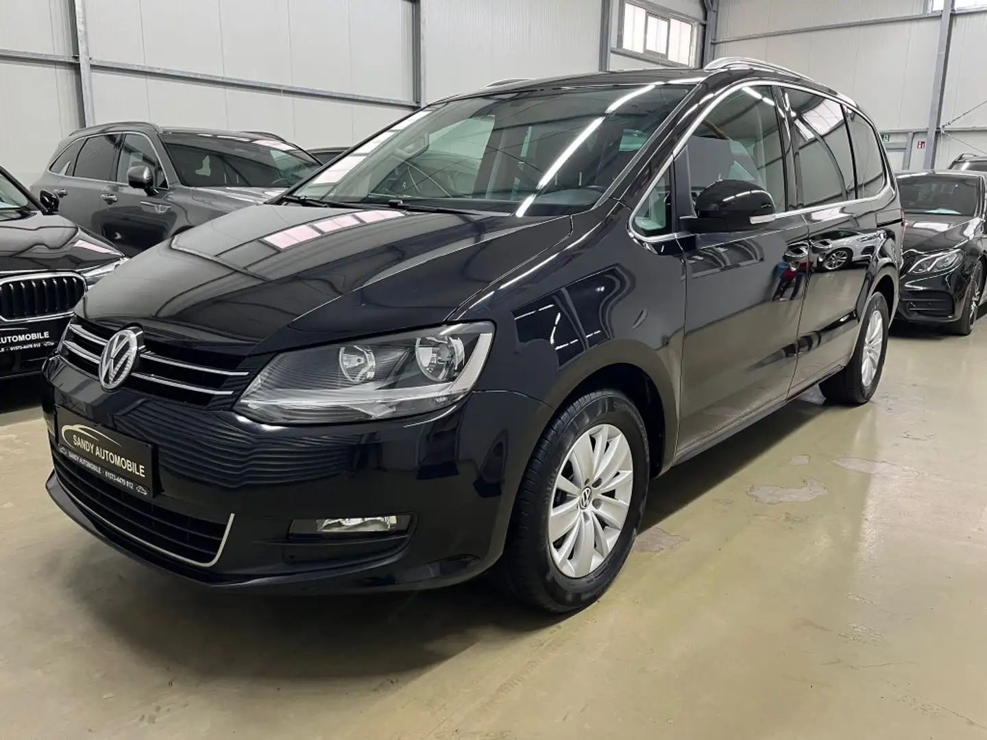 Volkswagen Sharan Comfortline 7.Sitzer AHK ACC DAB Navi PDC Zwart - 1