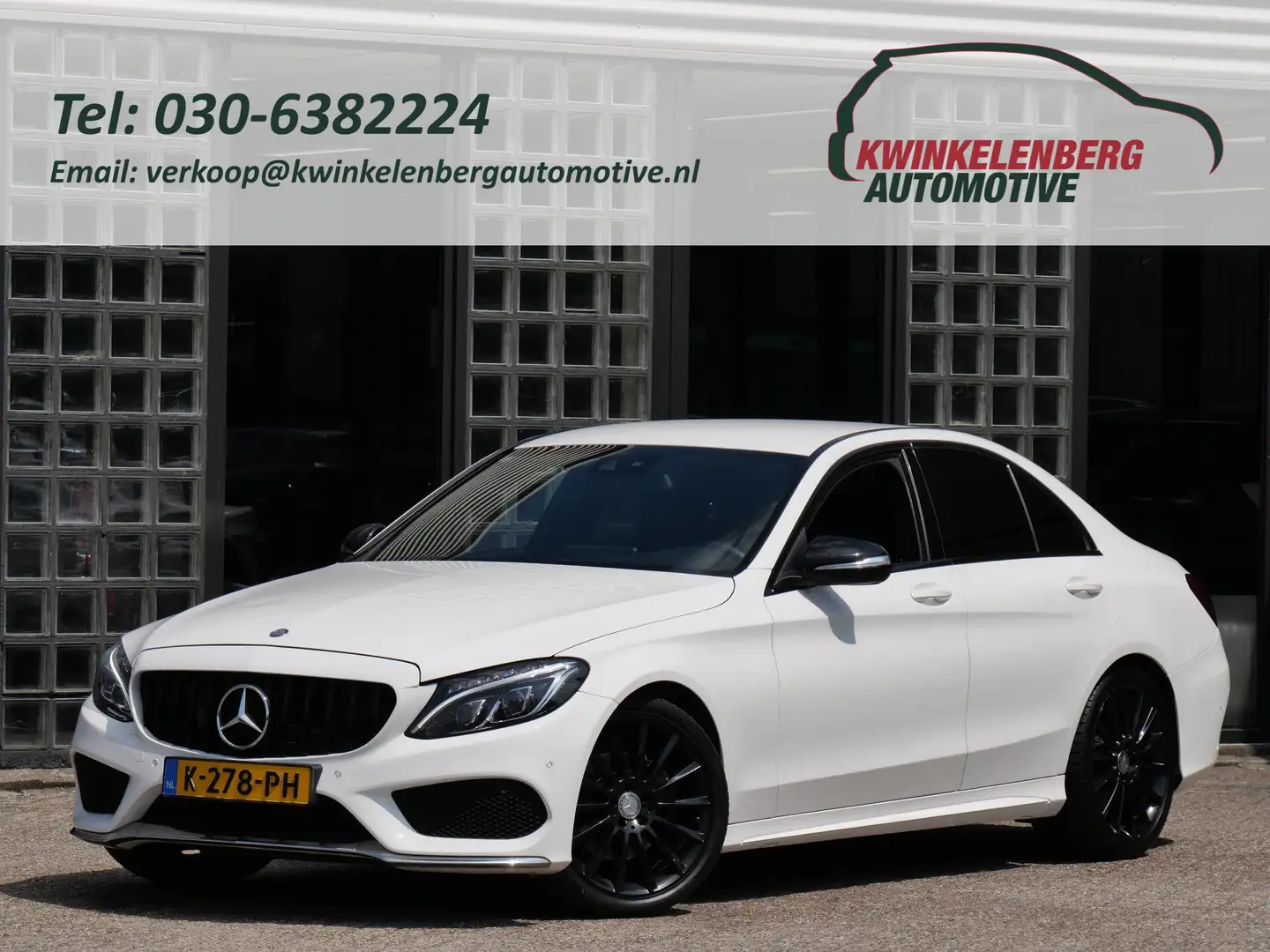 Mercedes-Benz C 200 AMG/ LEER/ BURMESTER AUDIO Blanc - 1