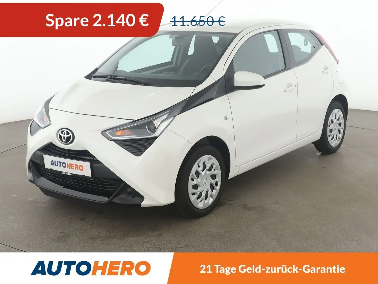 Toyota Aygo 1.0-VVT-i X-Play*KLIMA*GARANTIE* Weiß - 1