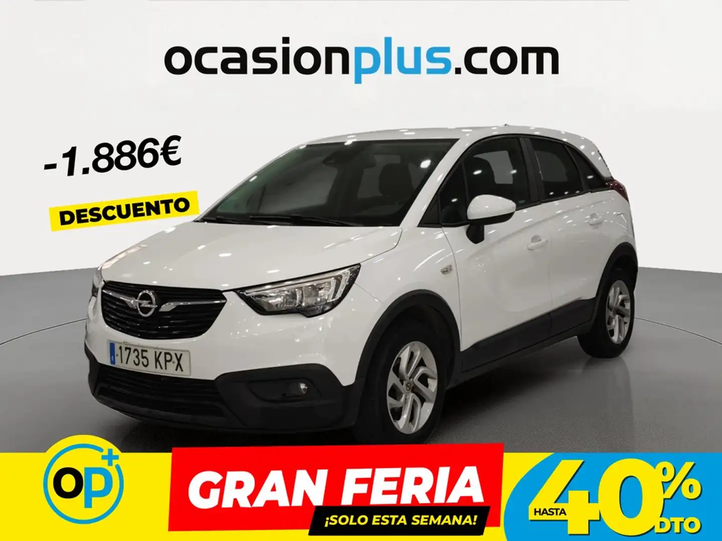 Opel Crossland X 1.6T Selective 99 Blanco - 1
