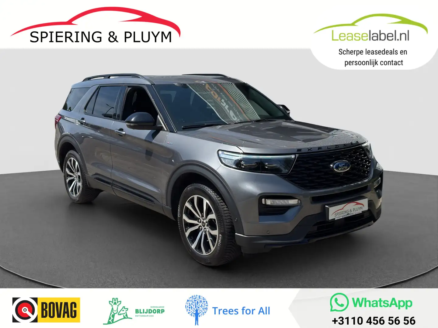 Ford Explorer 3.0 V6 EcoBoost PHEV ST-Line | Stoelventilatie | P - 1