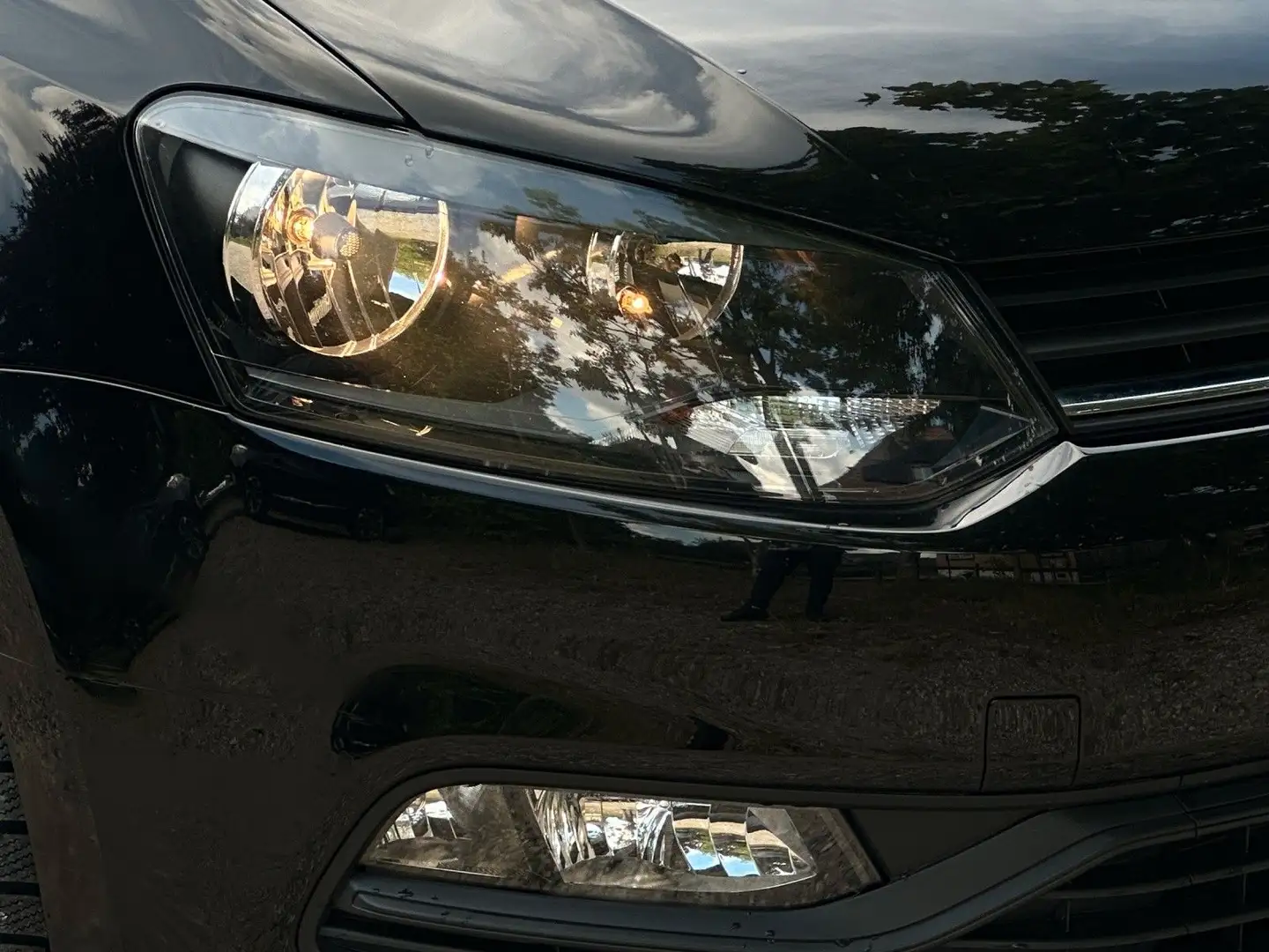 Volkswagen Polo V Trendline (KLIMA-AUX-TÜV-WENIG KM) Schwarz - 2