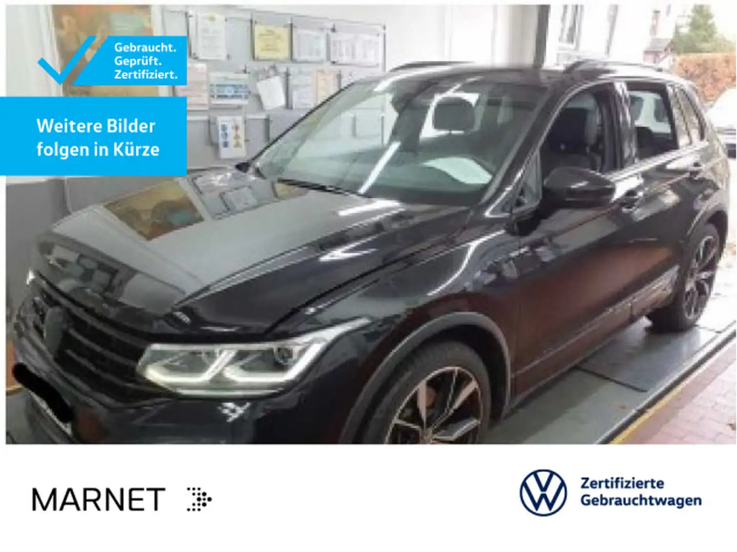 Volkswagen Tiguan 2.0 TDI R-Line Black Style 4Motion Navi*P Schwarz - 1